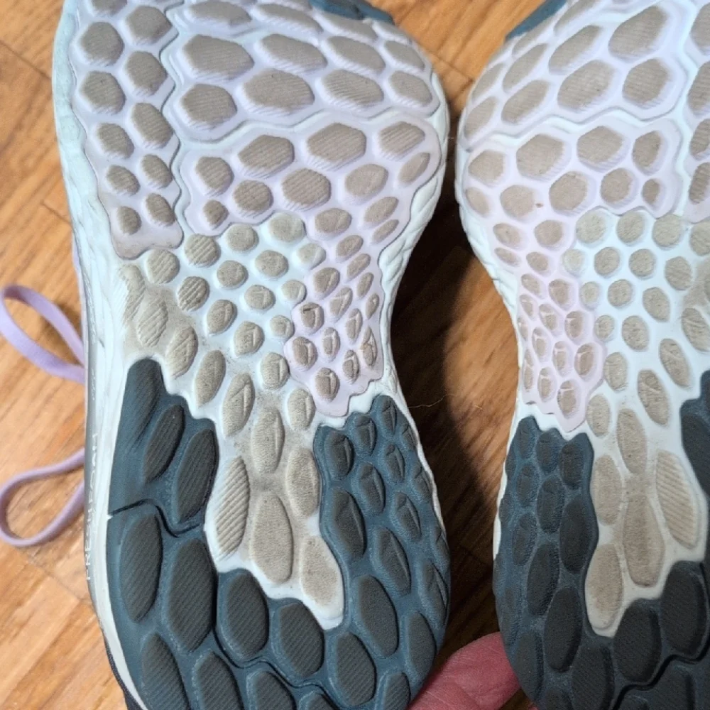 New Balance Women's Lavender Athletic Shoes - Picture 8 of 9